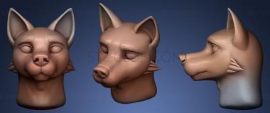 3D model Fox Sculpt (STL)